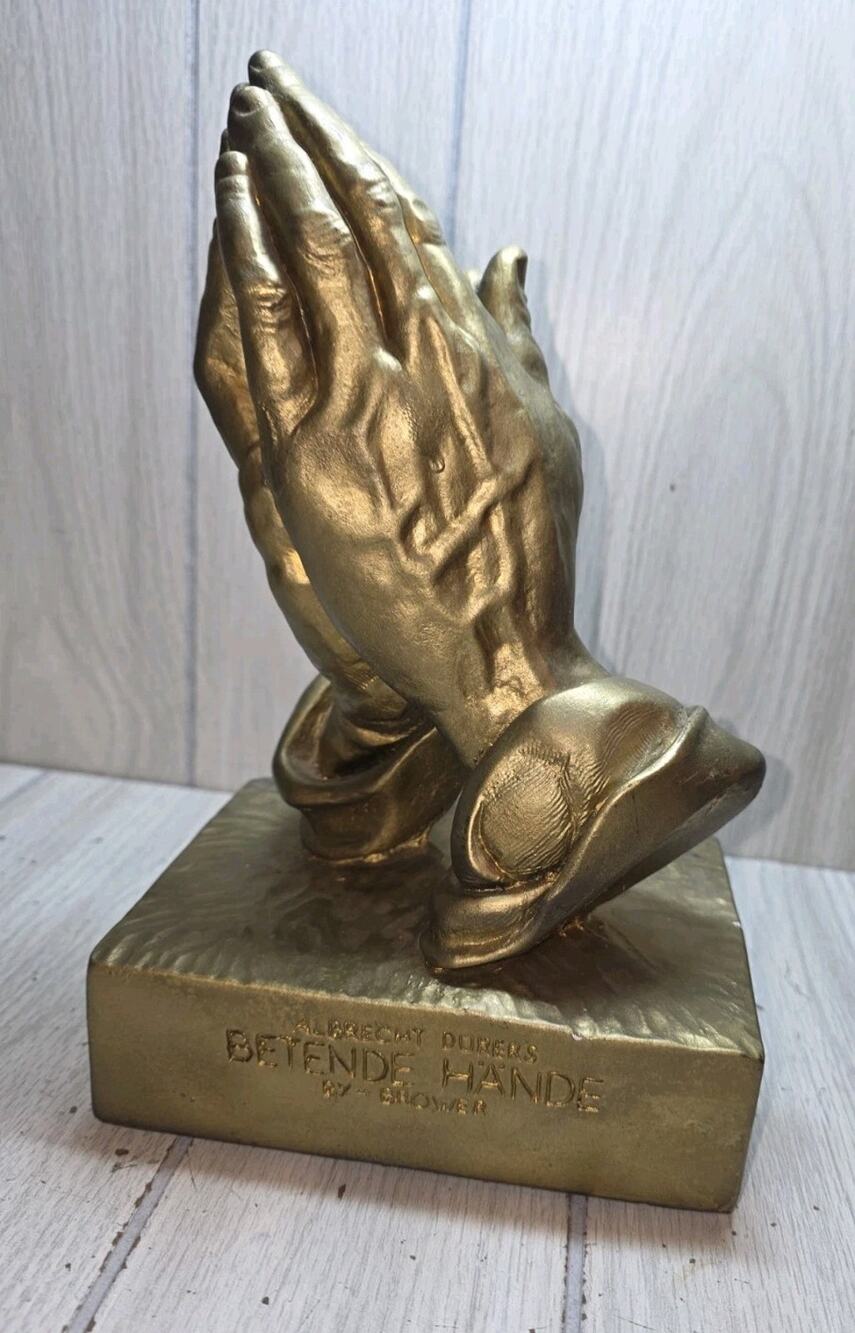 Vtg Esco 1960 Praying Hands Brower Albrecht Dürers Betende Hände Religious Decor